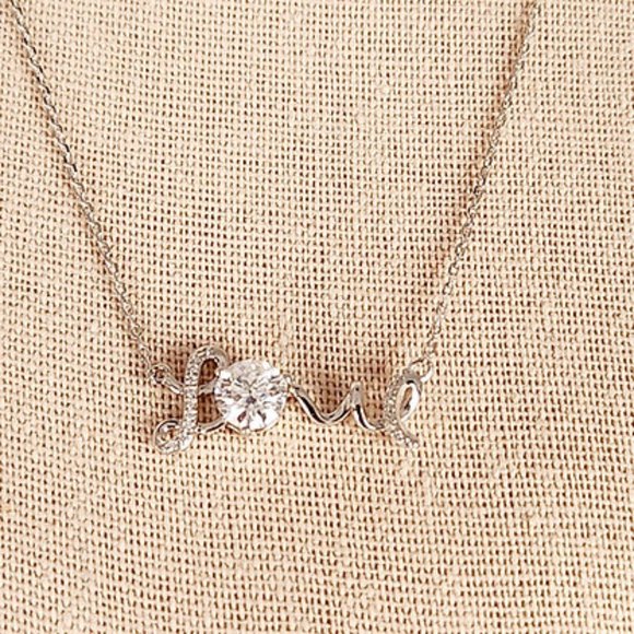 LOVE Always Script Pendant - Picture 4 of 8